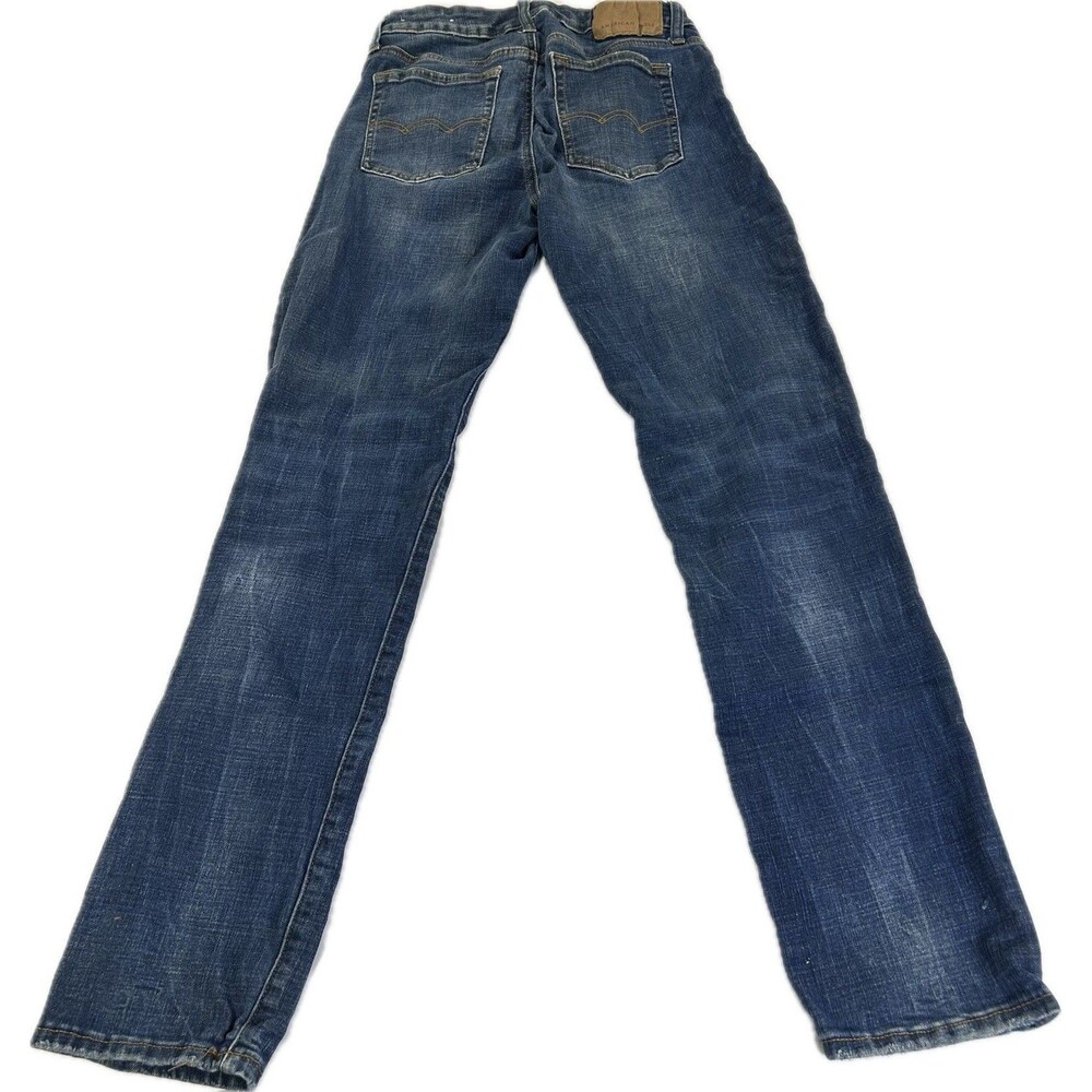 American Eagle Jeans Mens 28x32 Blue Original Straight Next Level Flex Denim